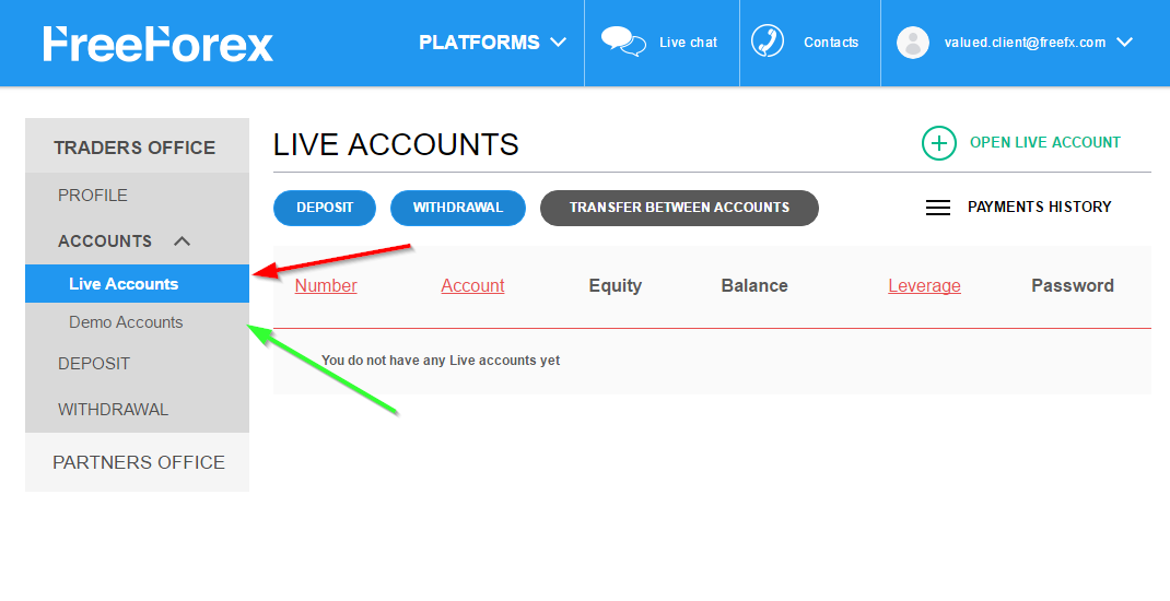 New Accounts